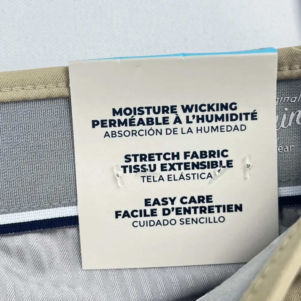 Original Penguin Munsingwear Performance Stretch Golf Pant 31x32 Men Khaki NWT